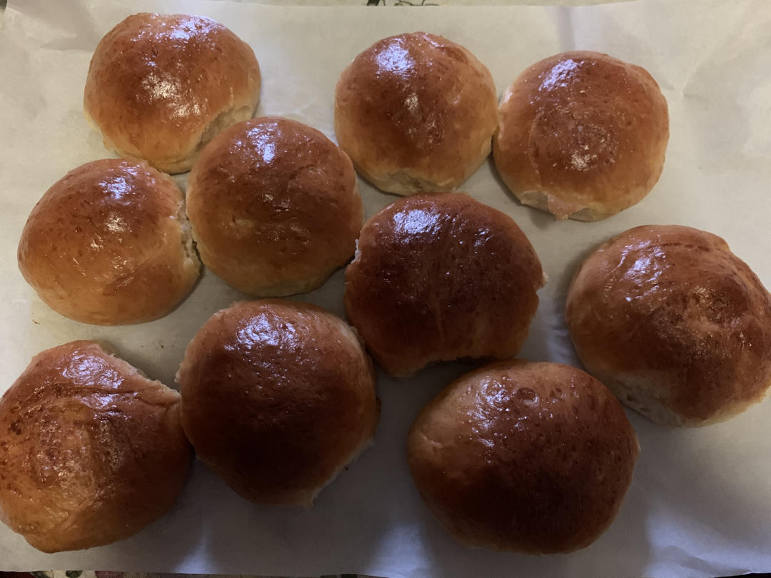 爆松软的鲜奶小面包（一次发酵易出膜）