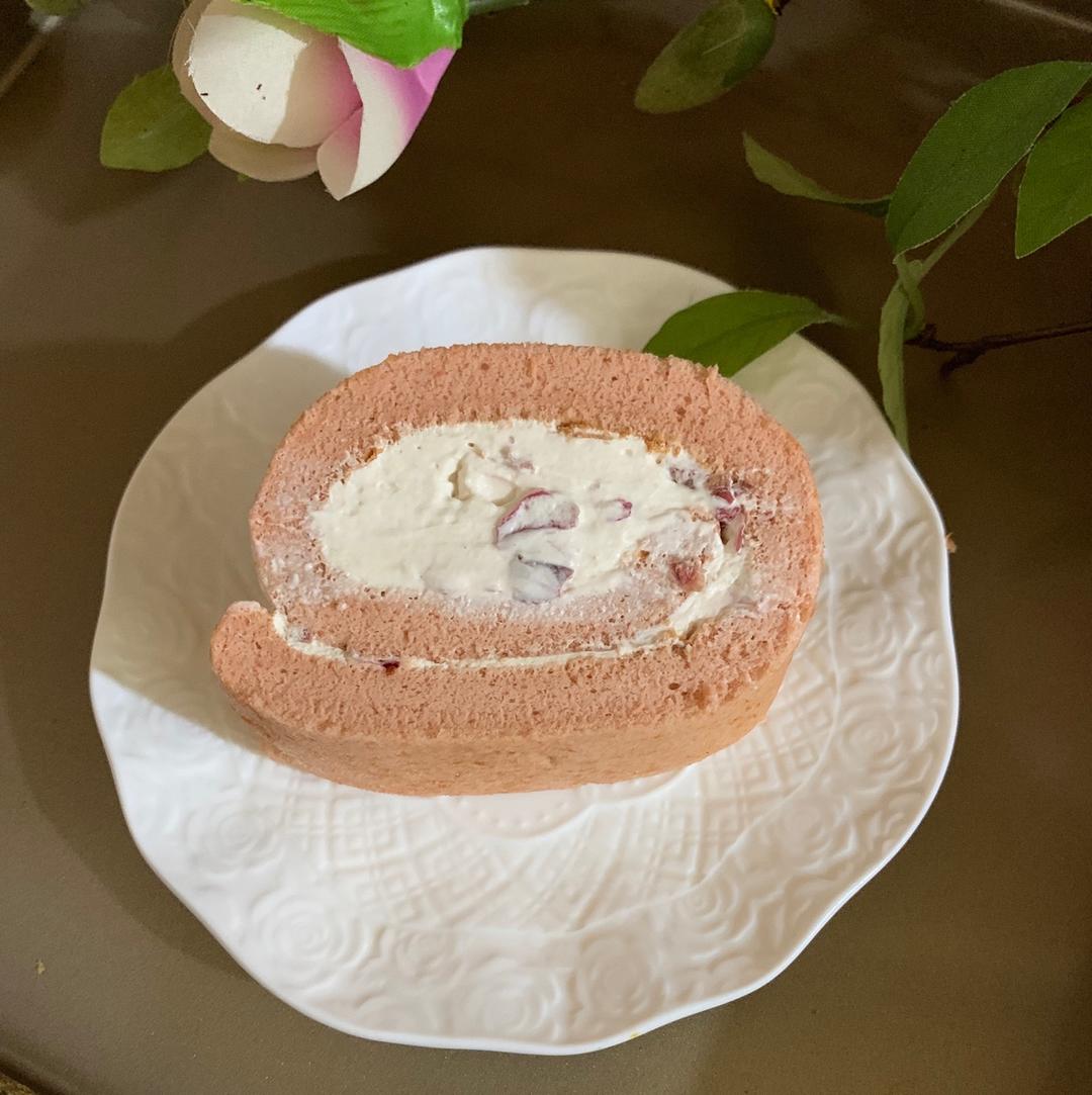 玫瑰蛋糕卷
