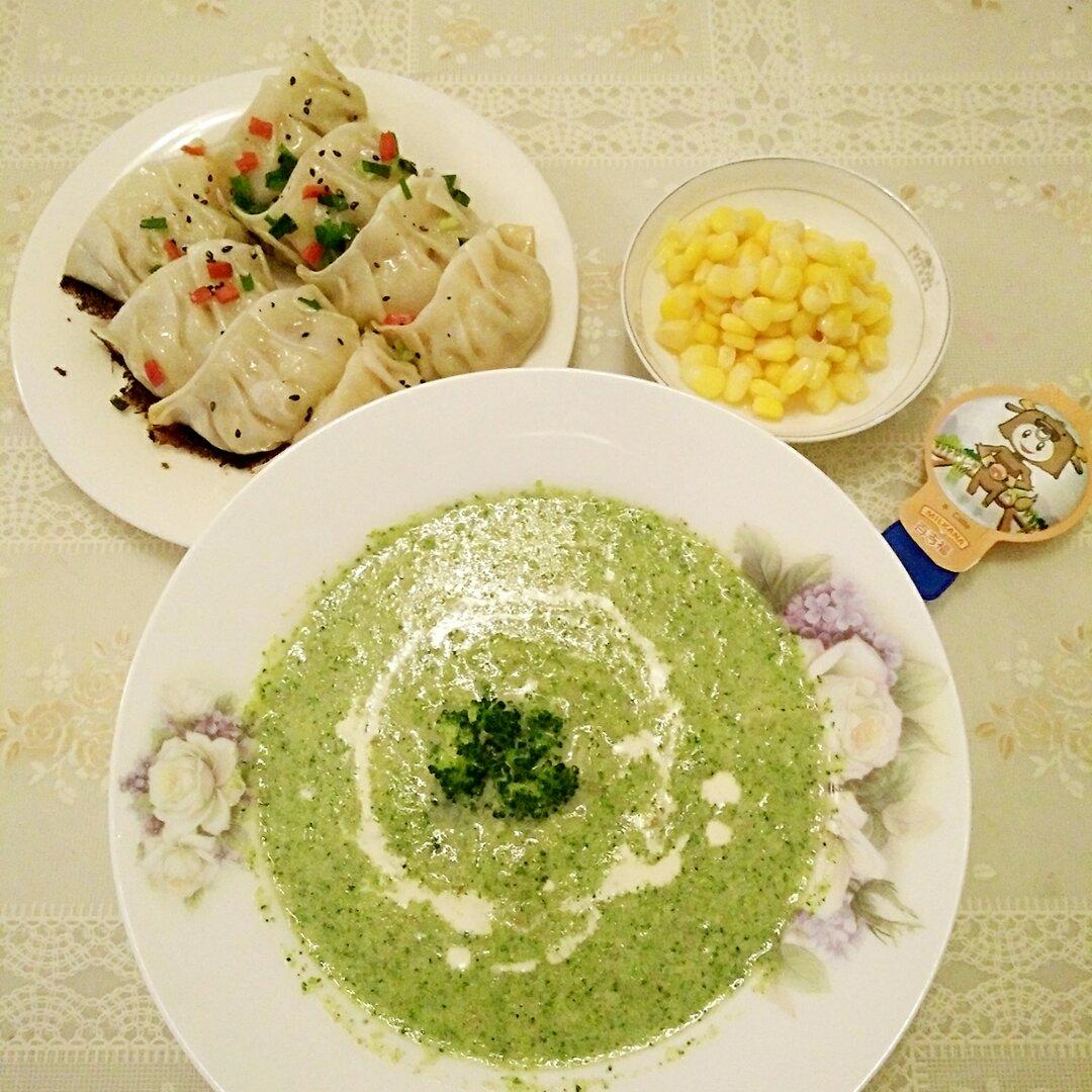 西兰花浓汤
