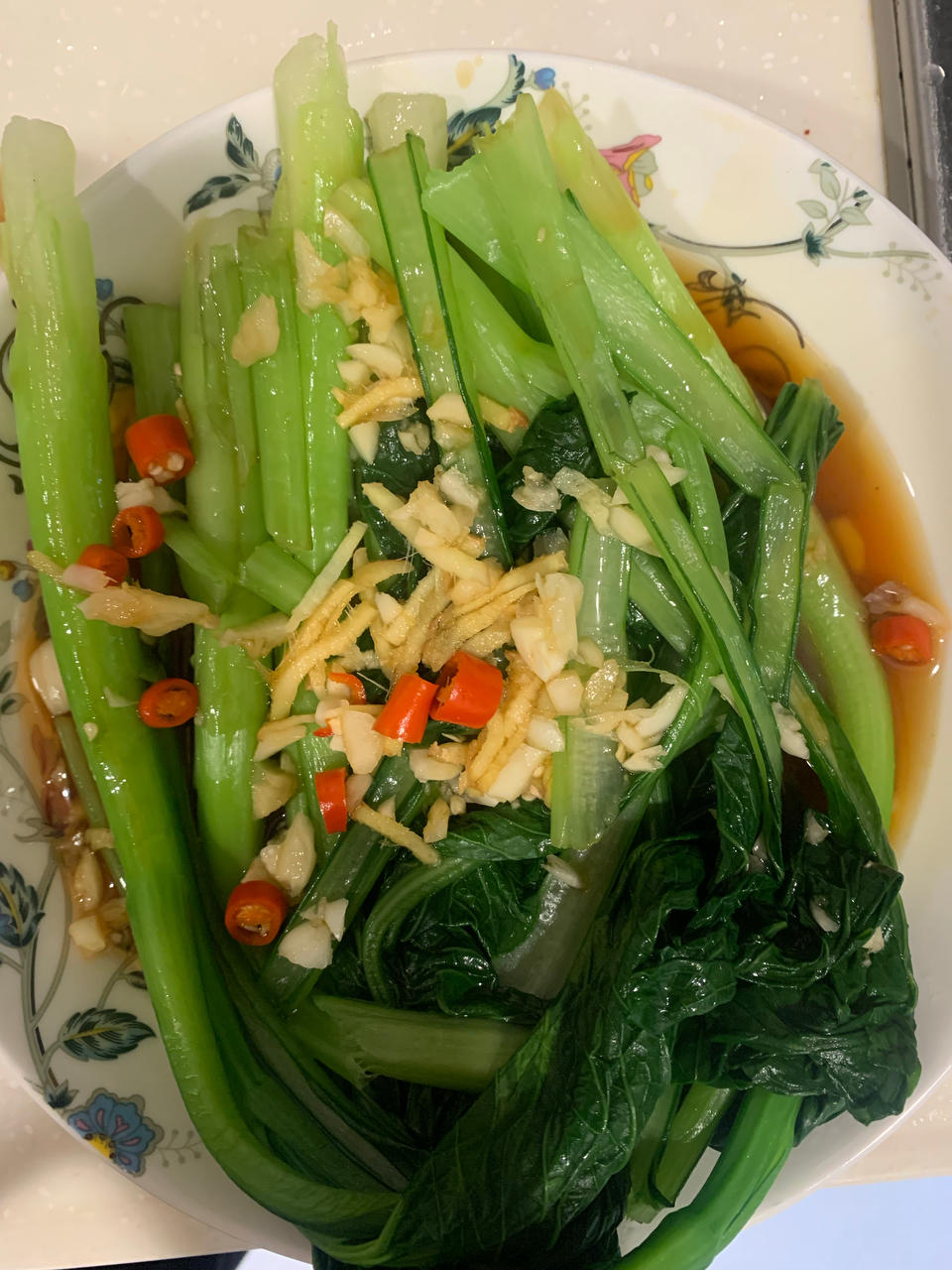白灼菜心（附白灼类菜的小细节）