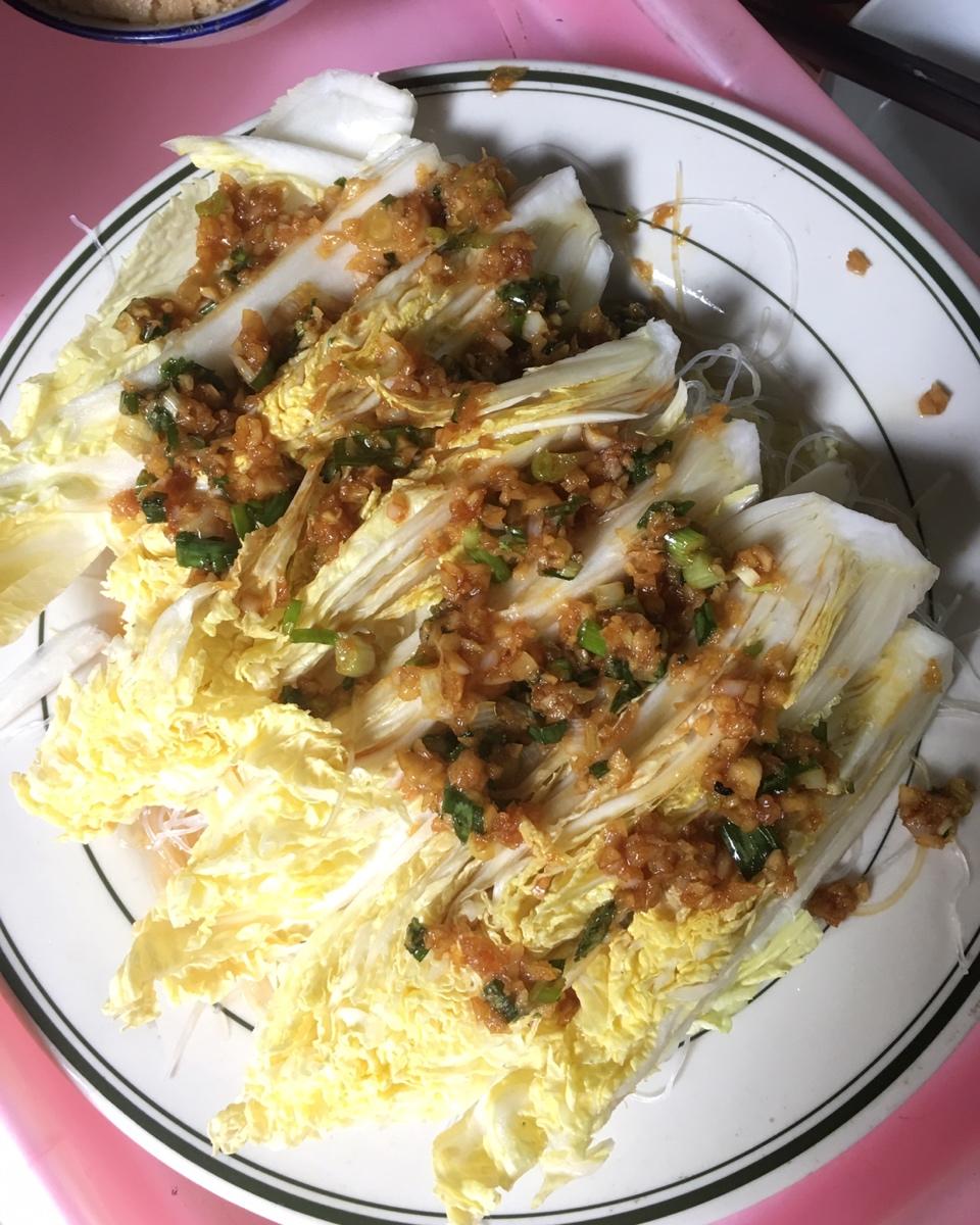 蒜蓉粉丝娃娃菜