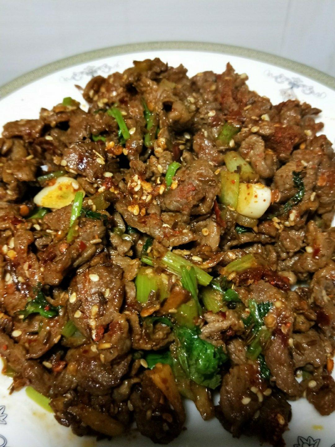 孜然羊肉