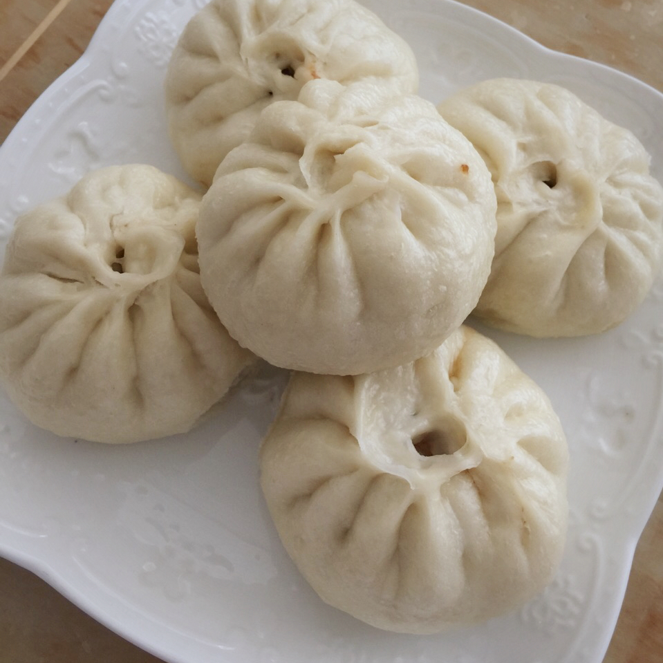 jenny_di8j做的家庭手工肉馅大包子