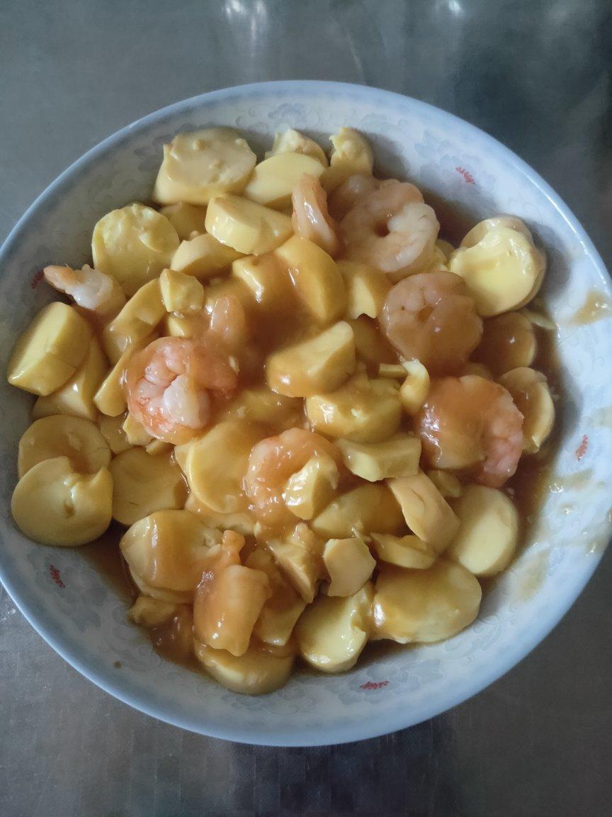 孩子喜欢吃的鲜虾日本豆腐