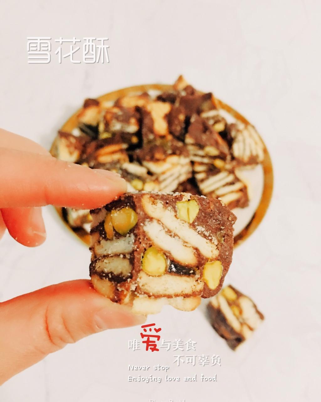 风靡吃货圈的雪花酥