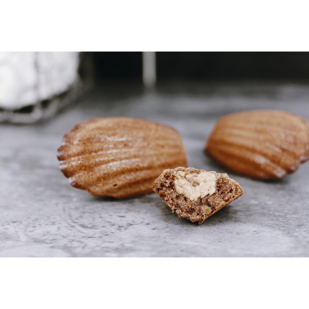 可可花生酱软心玛德琳