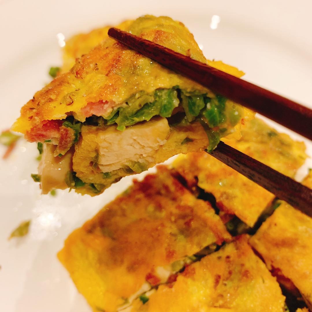一口三鲜（香椿豆腐鸡蛋统统有）