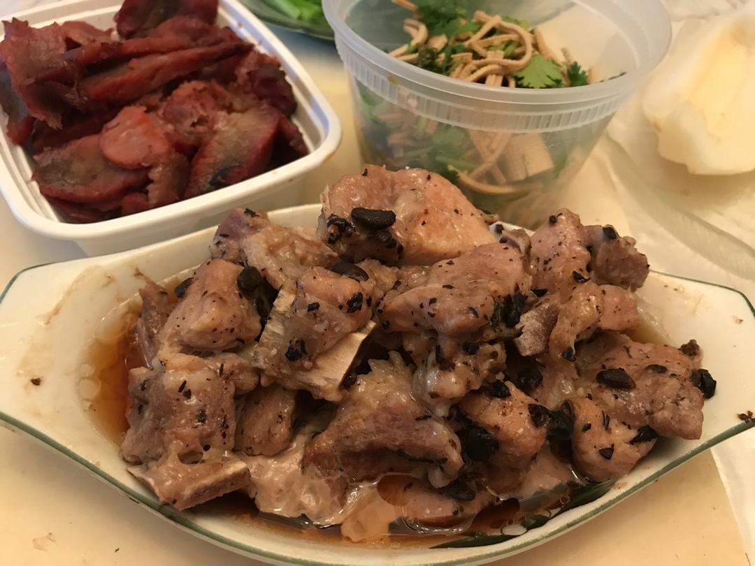 豆豉蒸排骨