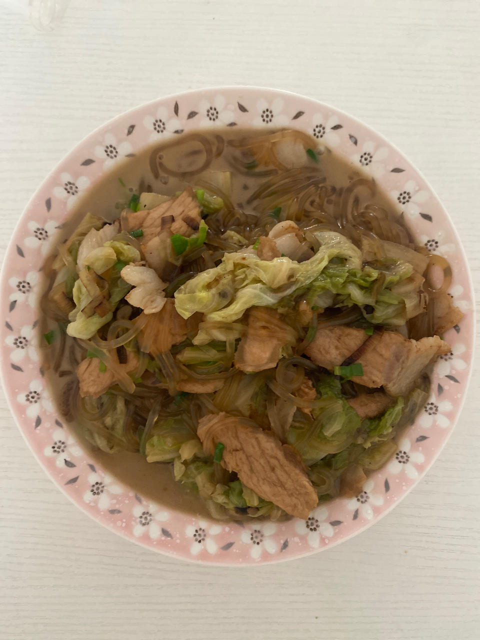 地道东北猪肉白菜炖粉条