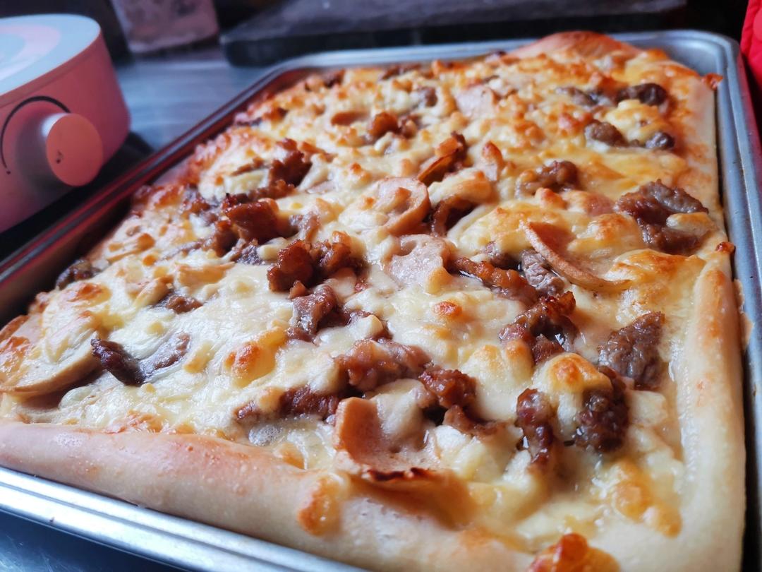 一酱酱做的披萨10寸
