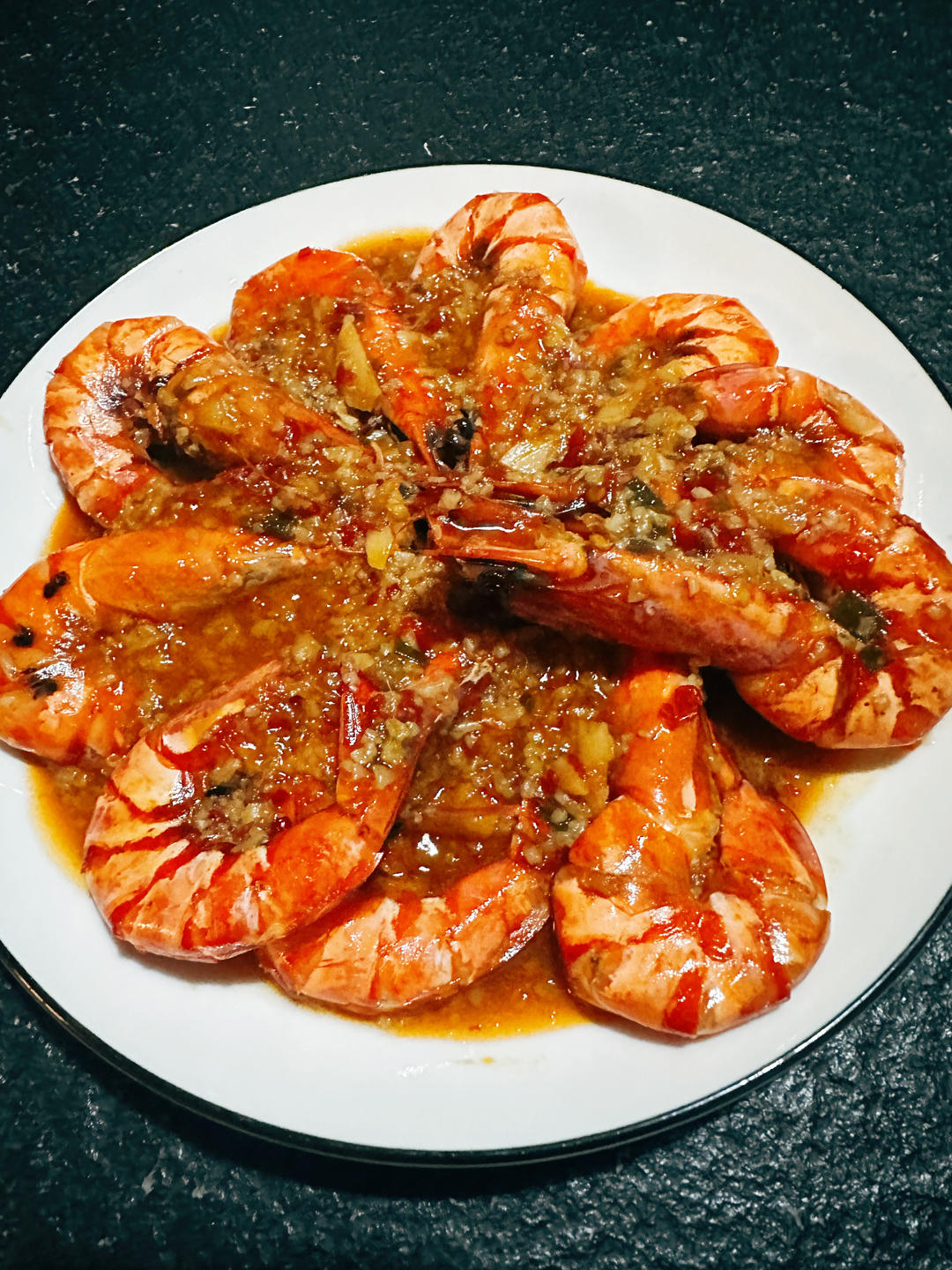 干烧大虾（黑虎虾）