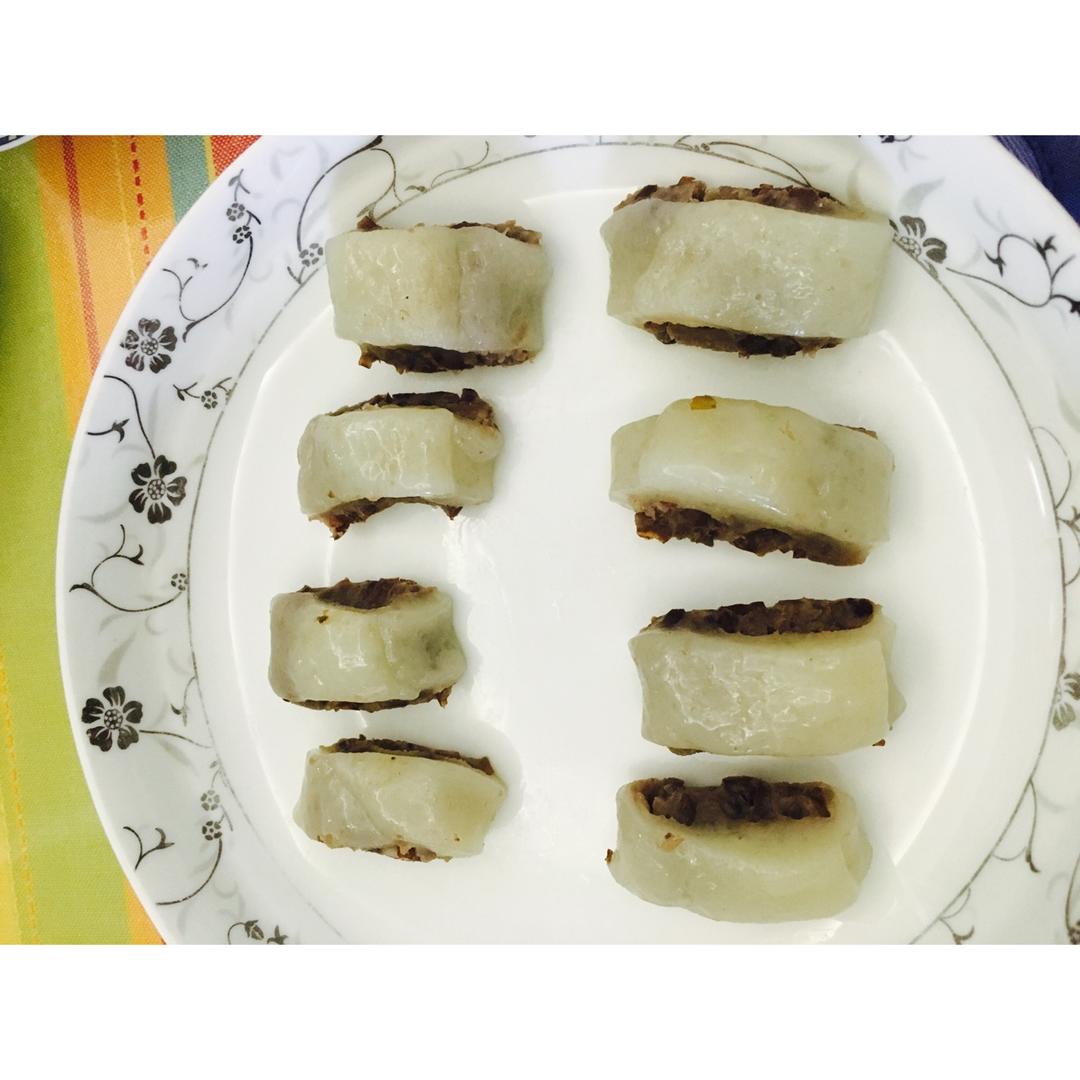 豆沙糯米卷