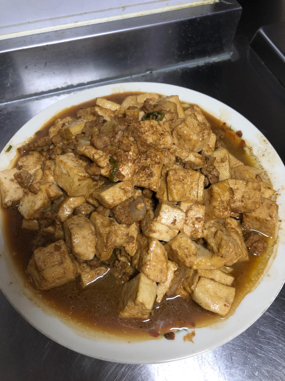 巨下饭！拌饭超好吃的肉末豆腐！做法简单零失败~