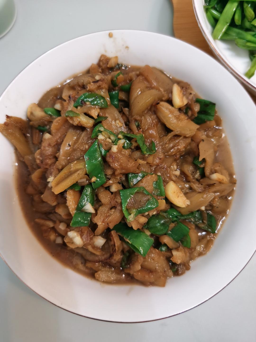 蒜末炒茄子
