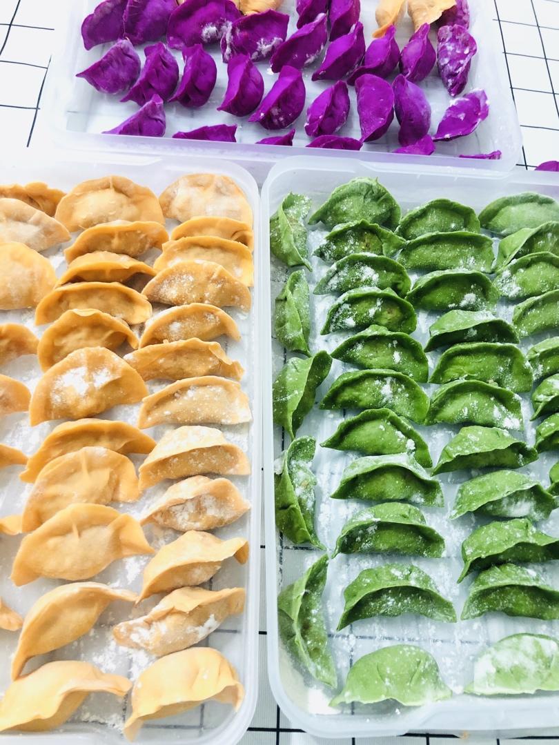 我家小宝最爱的彩色水饺