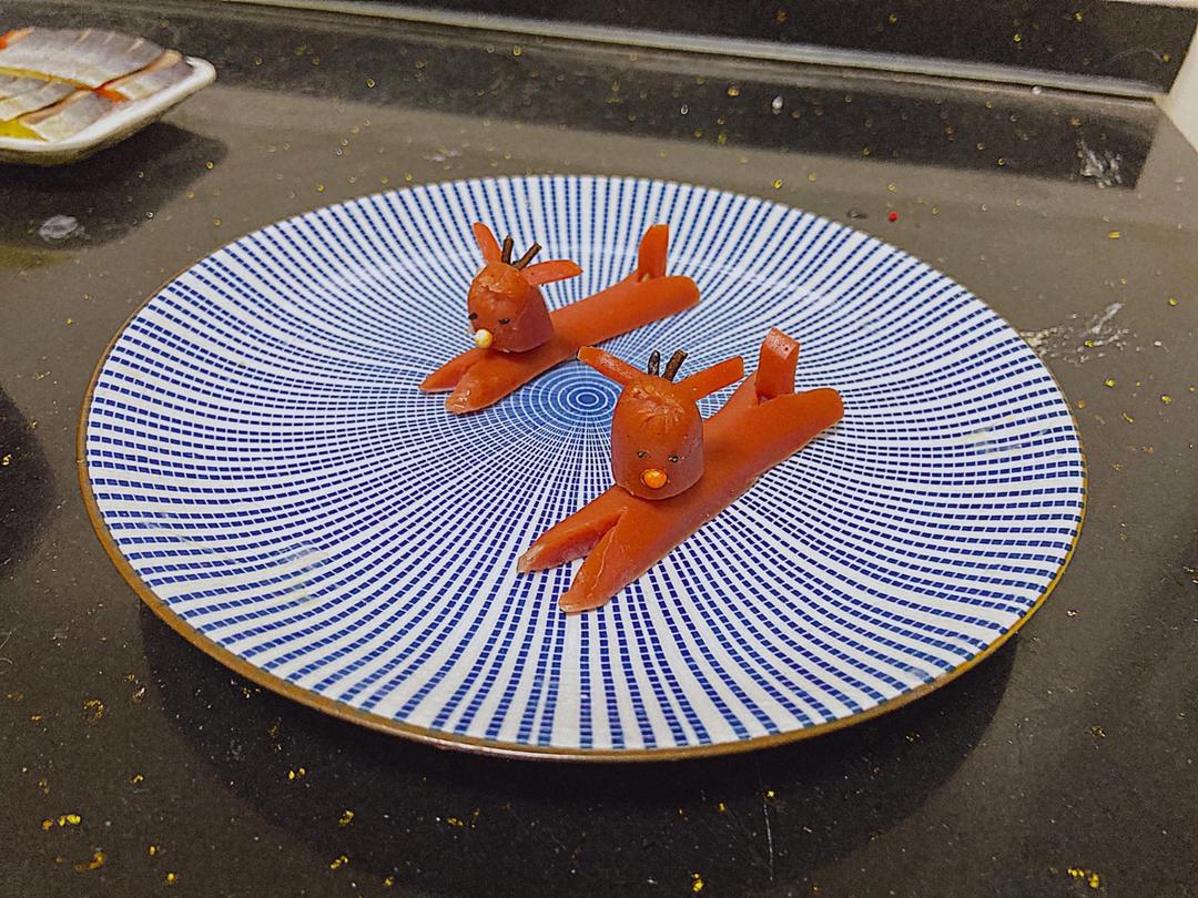 圣诞装饰❗驯鹿小香肠