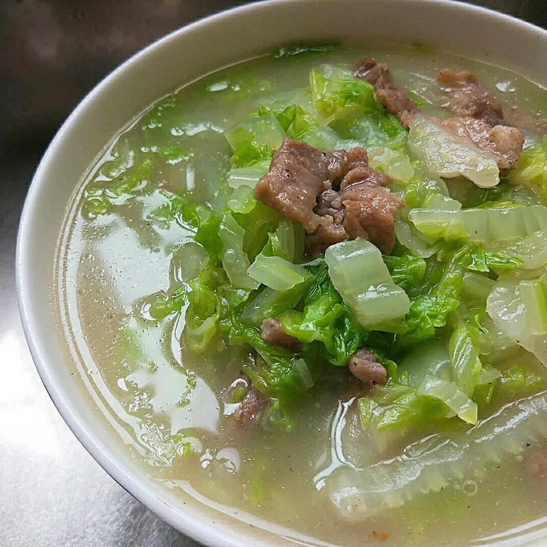 白菜烂糊肉丝