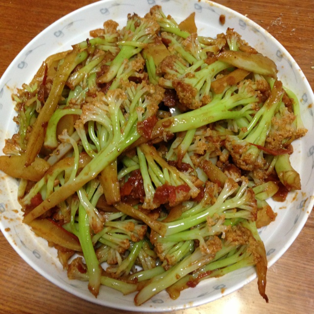 干锅有机花菜