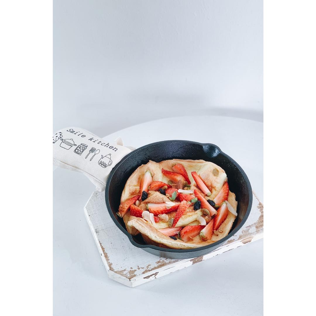 快手早餐 | 荷兰松饼的万能公式（可甜可咸）