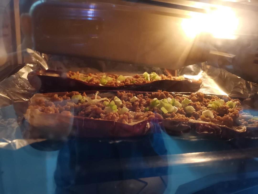 烤箱版“肉沫烤茄子”香死老爷子