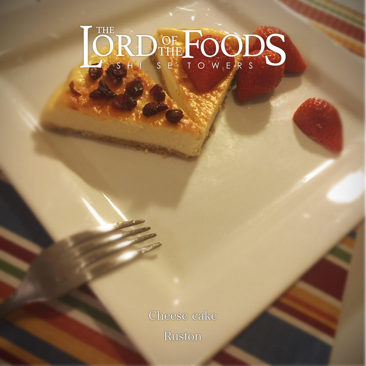 《Tinrry下午茶》教你做烤蓝莓重芝士蛋糕（6寸配方）