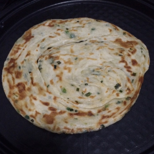 自制葱油饼