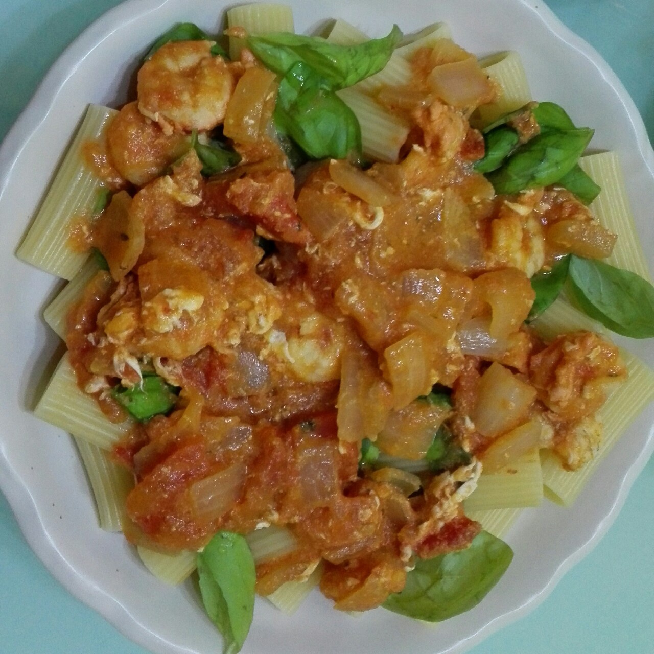 简单组合做意面