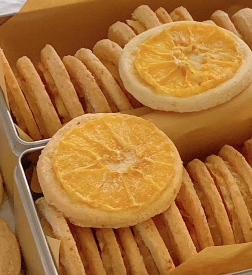 橙子曲奇的做法