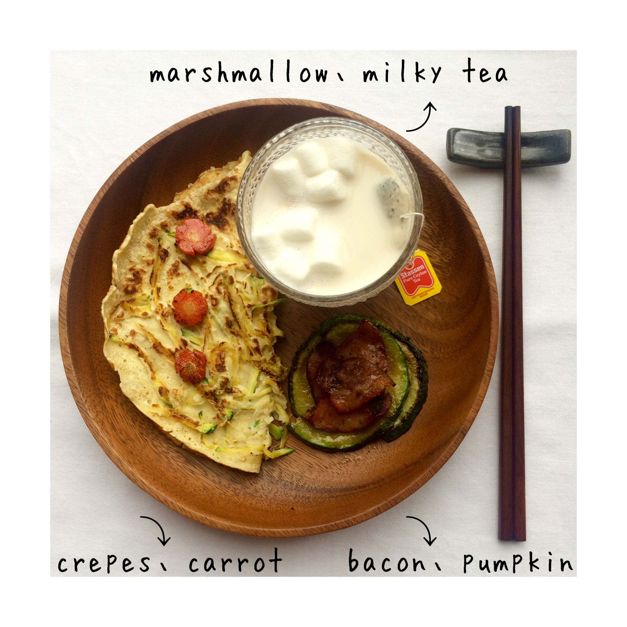 基础早餐可丽饼