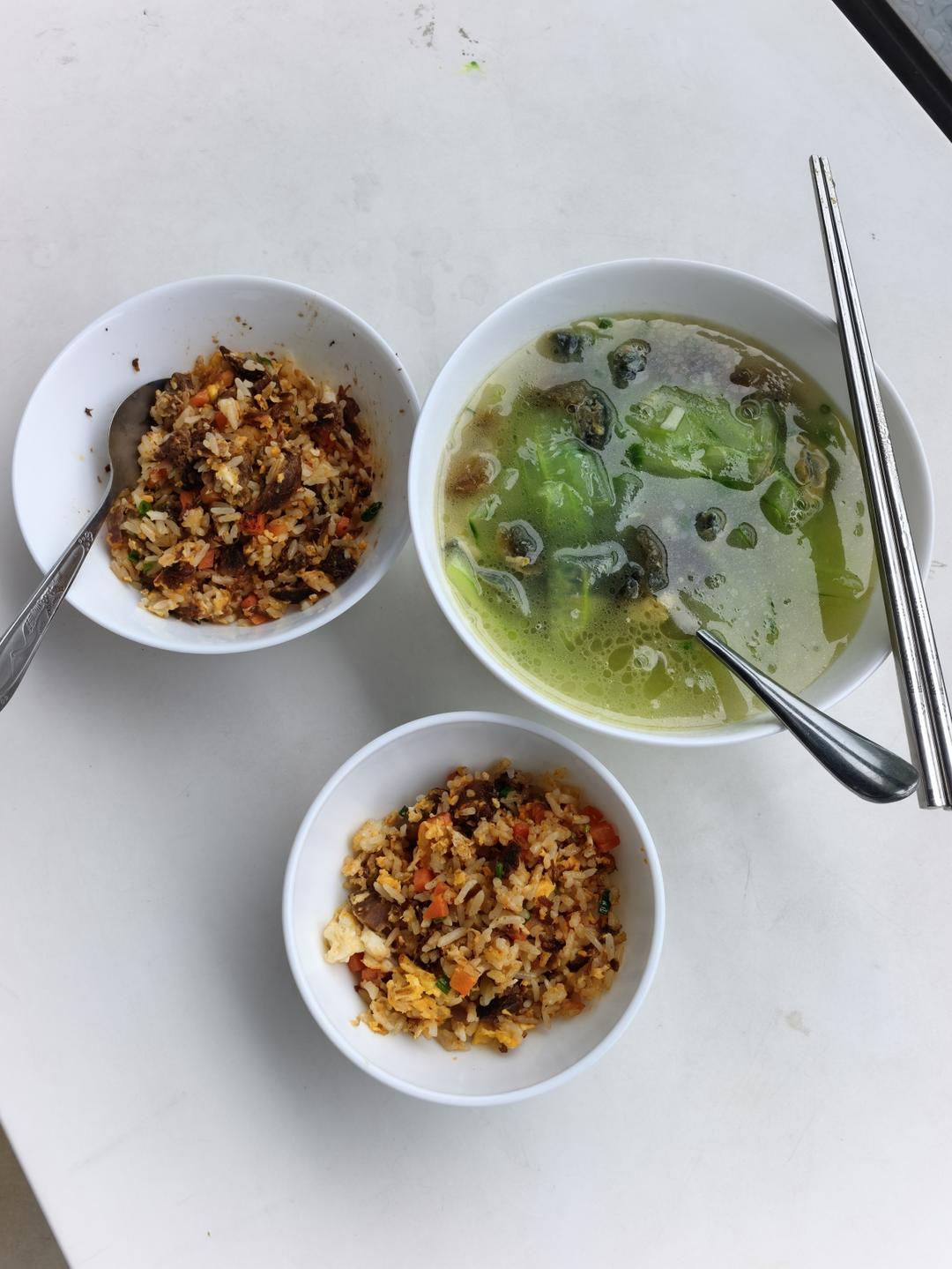 黄瓜皮蛋汤