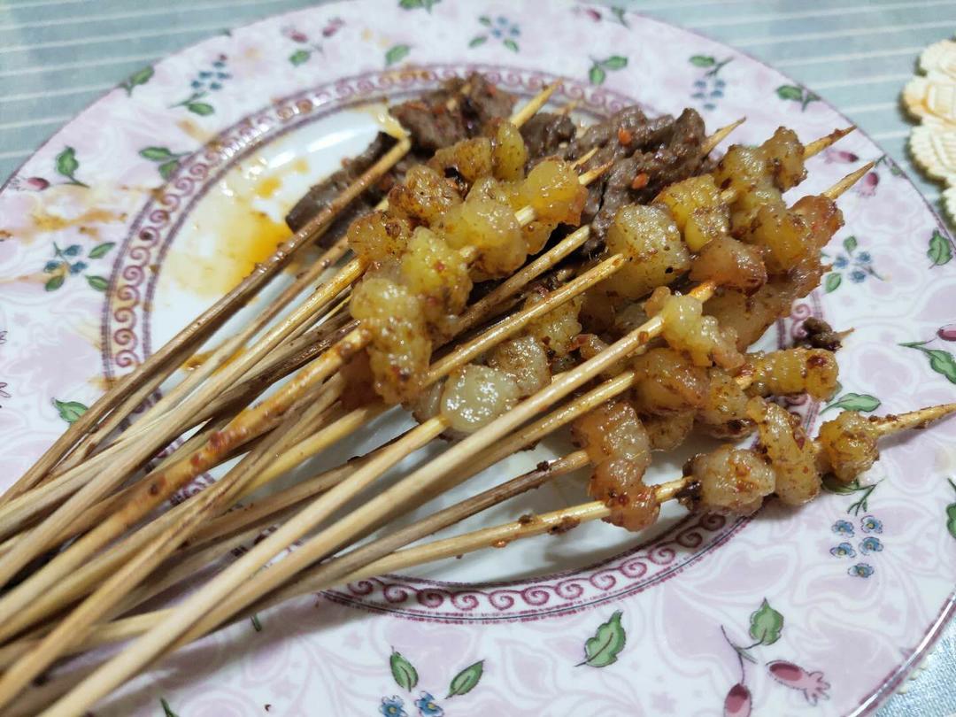 地道湘西烤牛油牛肉小串