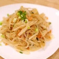 湛江酒席：萝卜丝炒虾米的做法