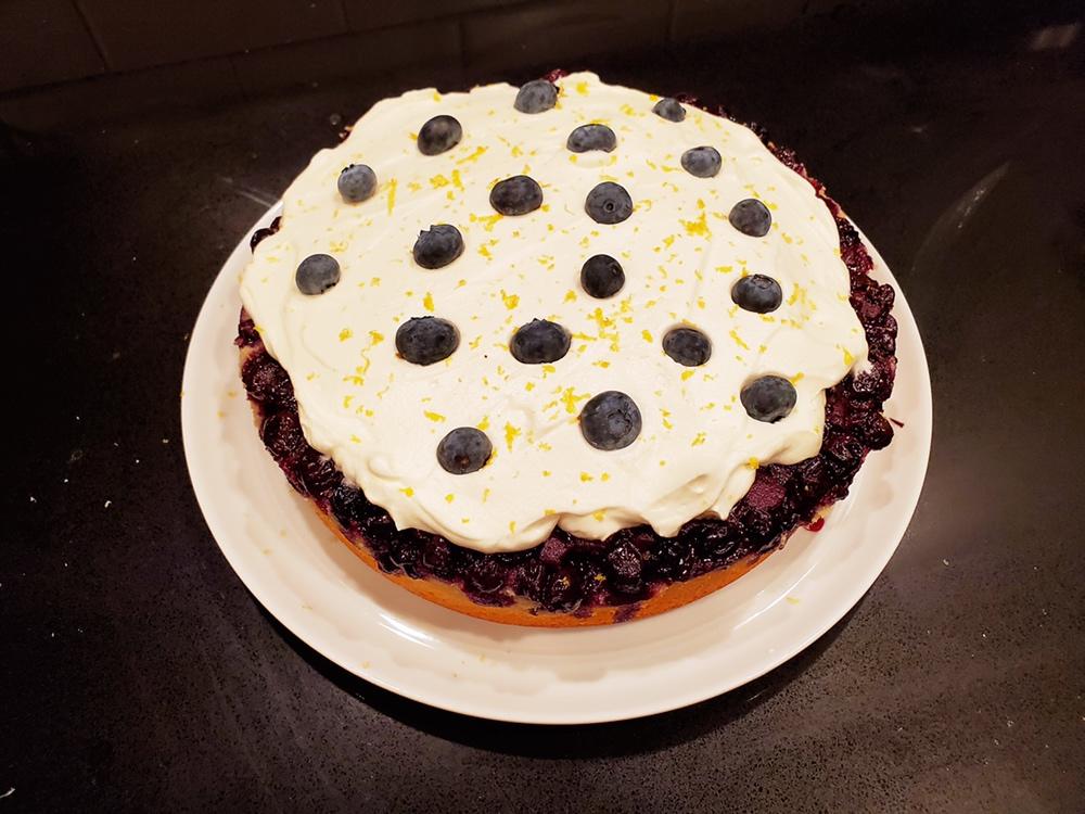蓝莓柠檬蛋糕 / Blueberry Lemon Cake