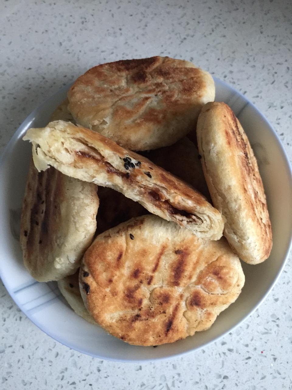 发面油酥小糖饼