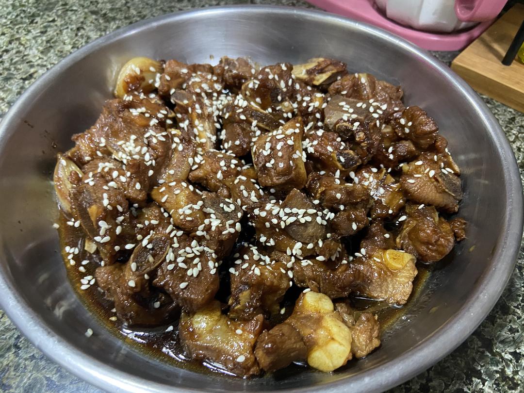 莫默小姐姐的简易版糖醋排骨