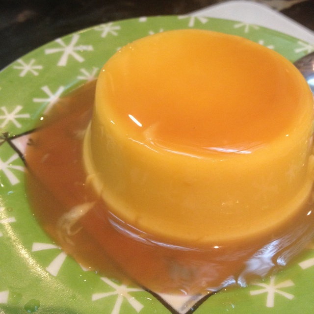 棉花猪猪做的焦糖牛奶布丁免烤