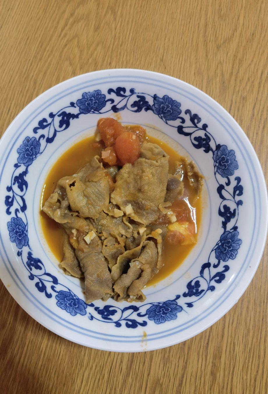快手下饭菜--番茄肥牛