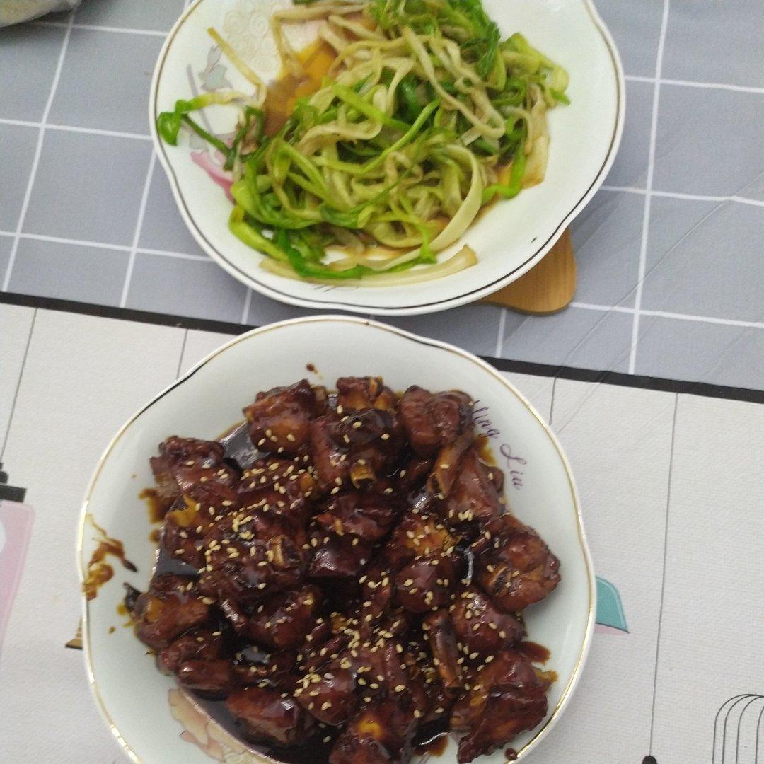 糖醋排骨/糖醋小排（不放油）（12345口诀做出正宗上海本帮）