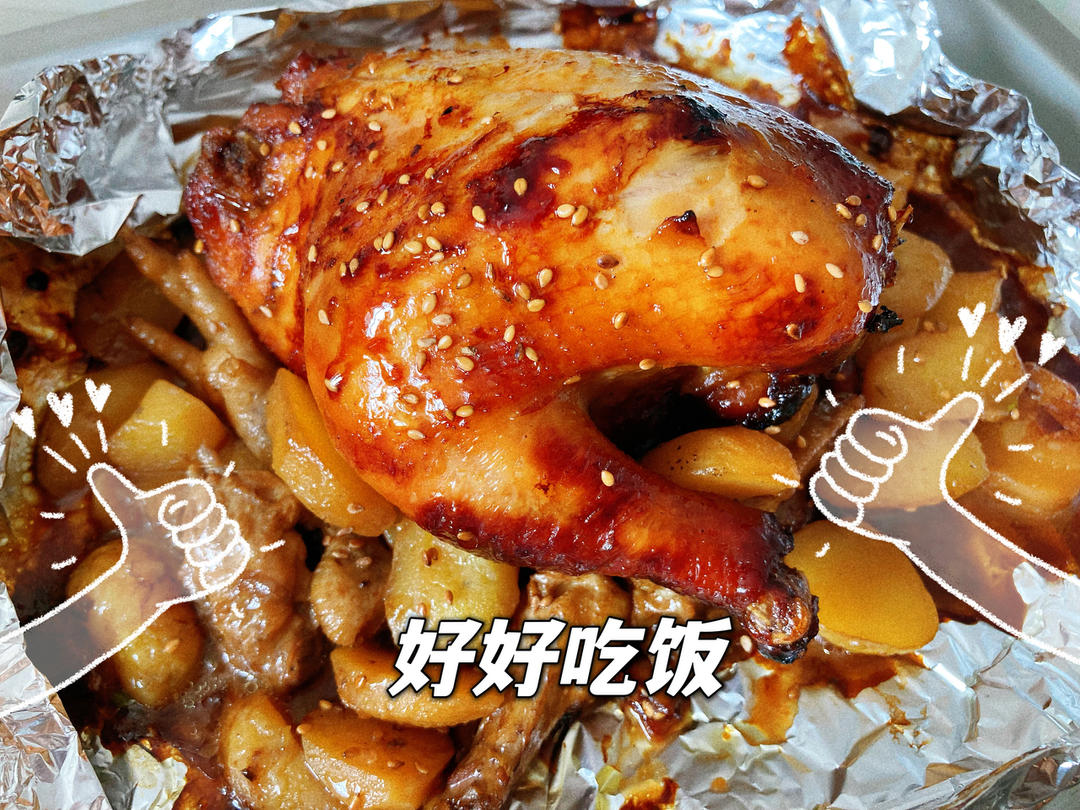 袋袋烤鸡--自制腌料+脆皮秘籍