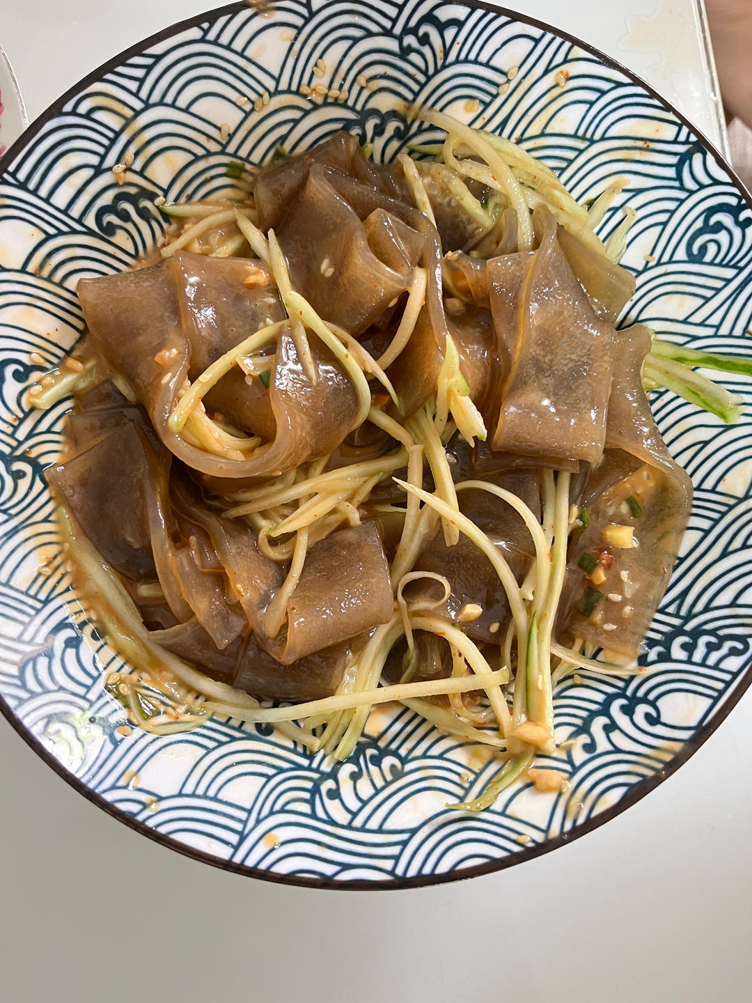 秒杀小夜市的麻酱流汁宽粉