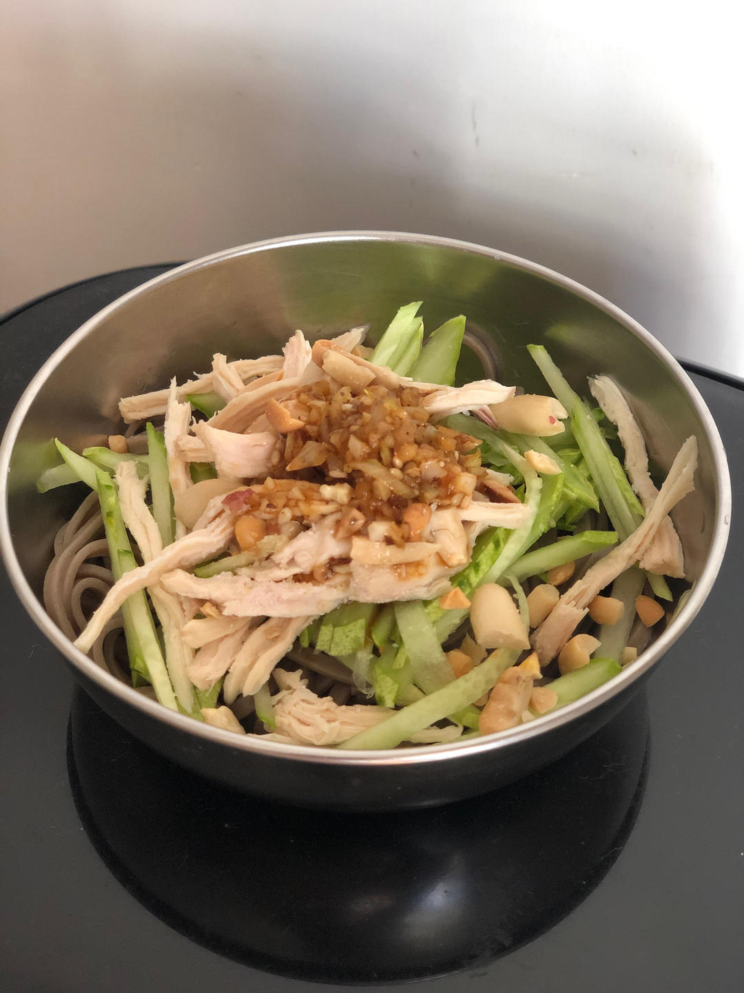 🥒鸡丝凉面