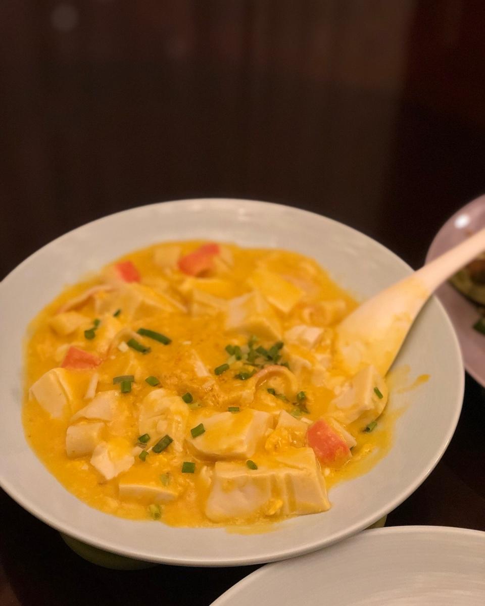 蟹黄豆腐