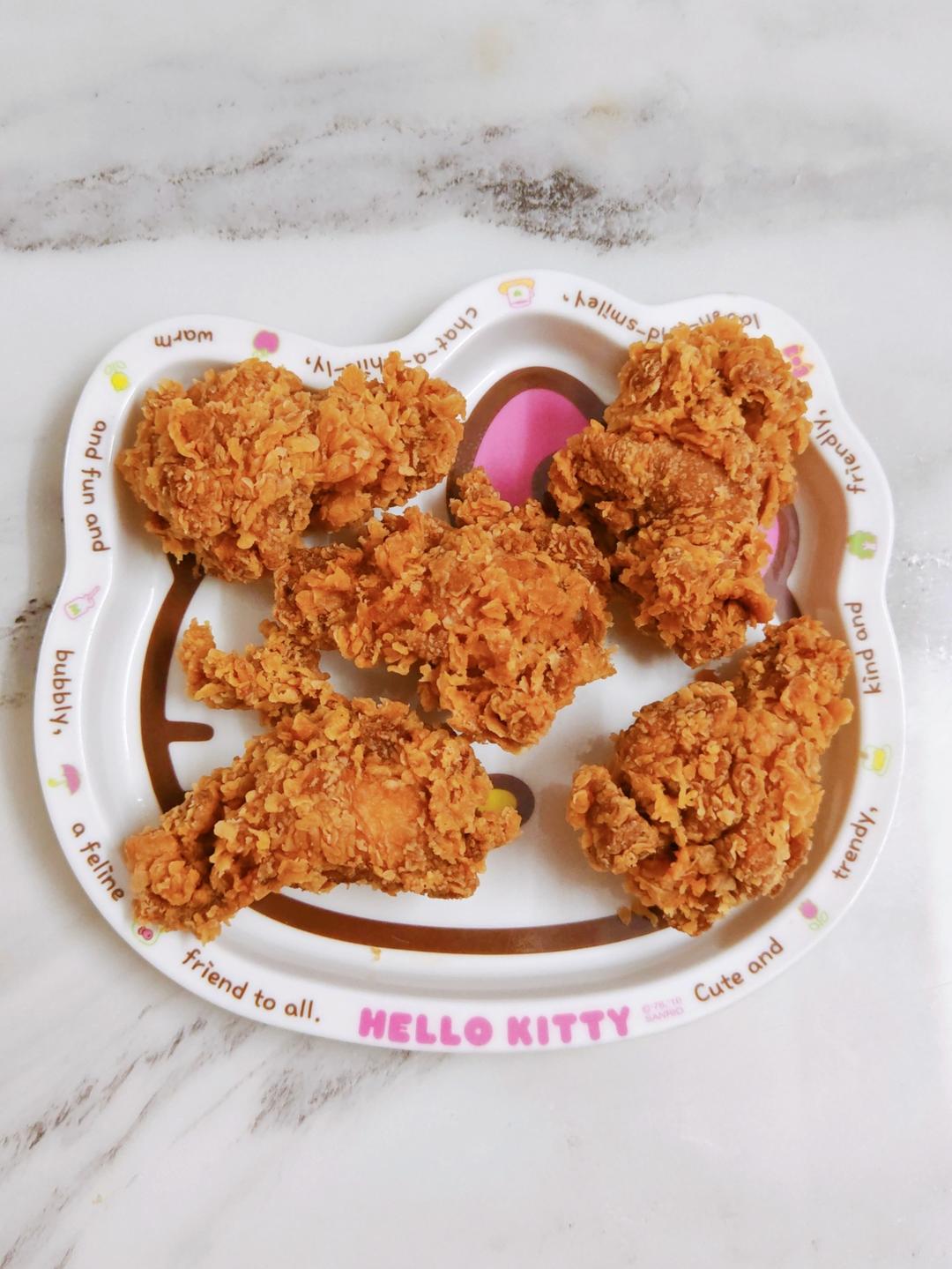肯德基炸鸡翅（外酥里嫩又多汁）