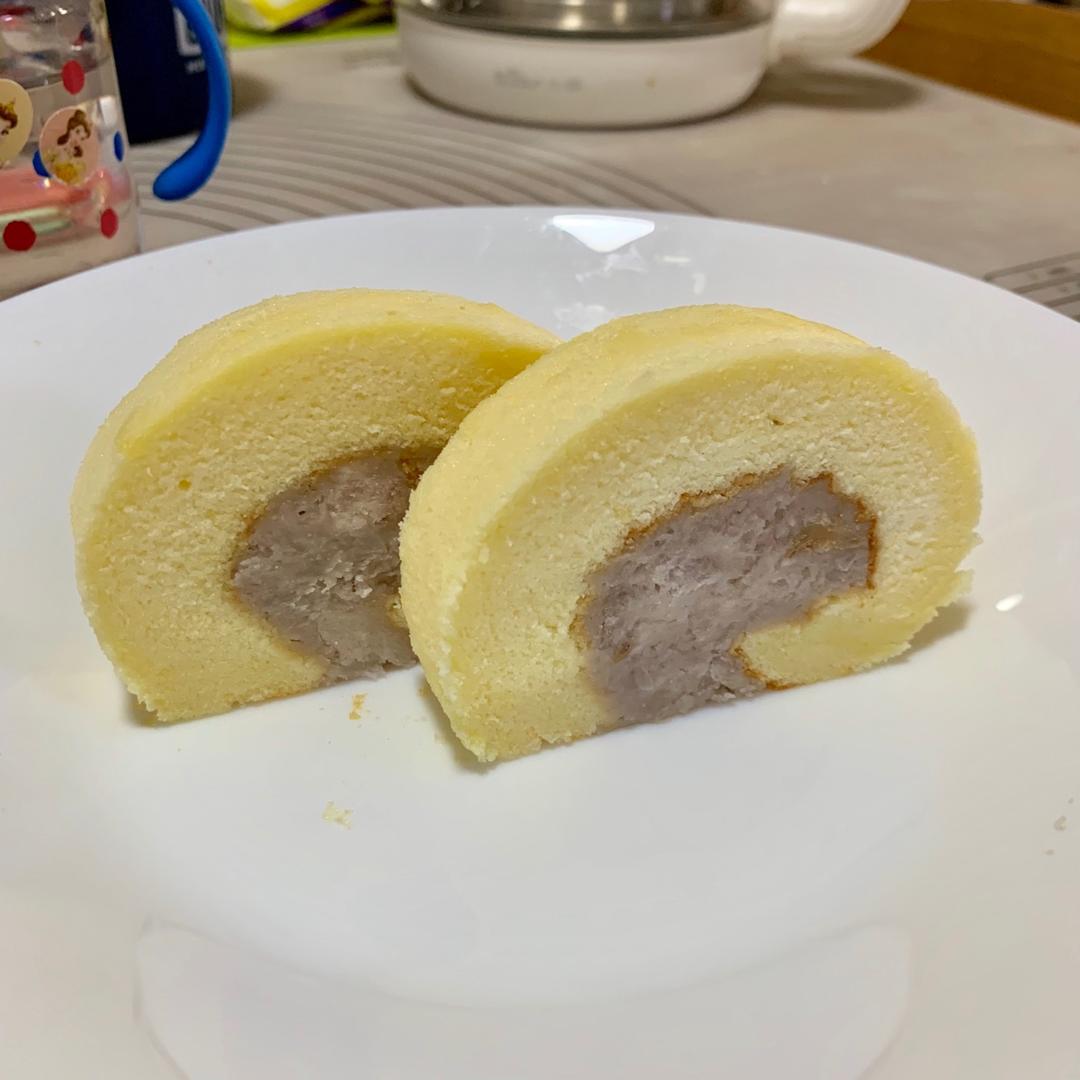 芋泥蛋糕卷~芋泥控超爱♥