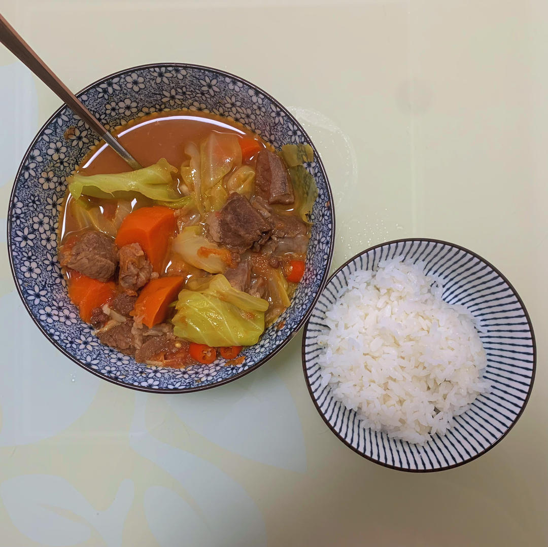 西红柿牛腩
