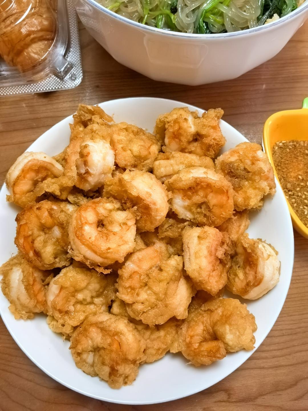 绝对不能错过！好吃到舔盘的椒盐大虾🦐