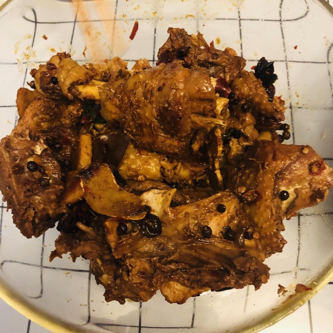 家常炖鸡