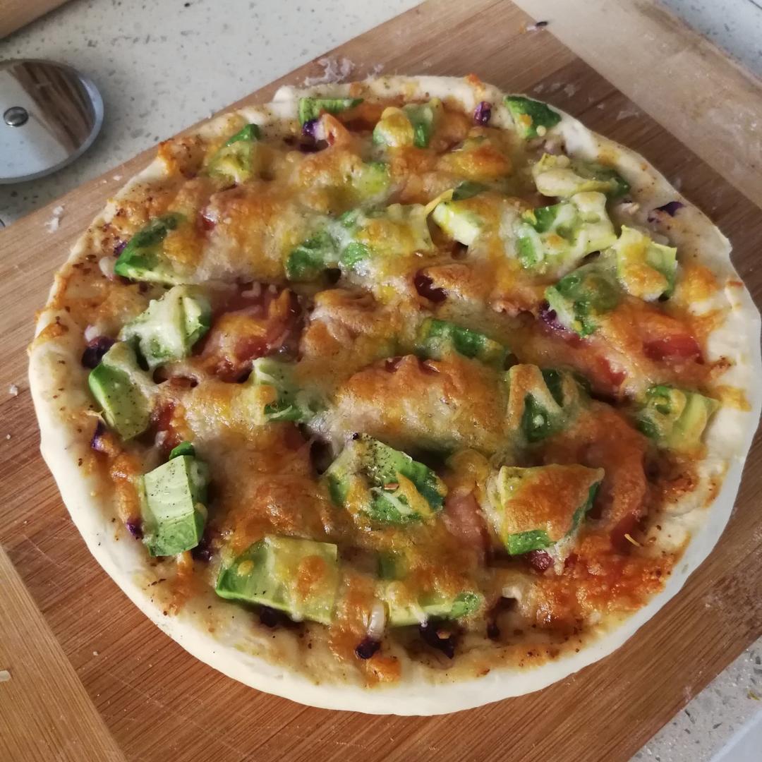 萨拉米薄底披萨 Salami Pizza