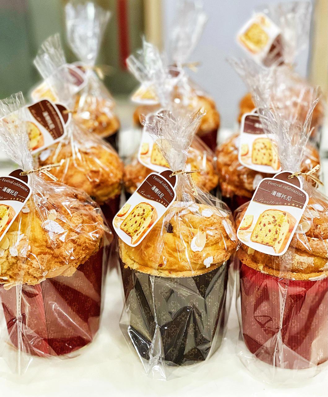 极简潘娜托尼❤️圣诞经典面包