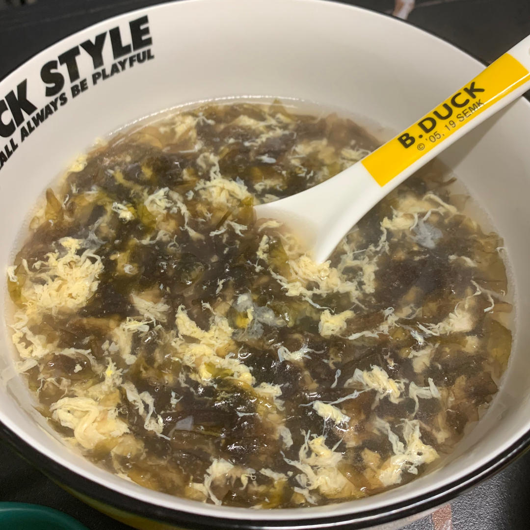【紫菜蛋花汤】这样做鲜香无比，比饭店好喝